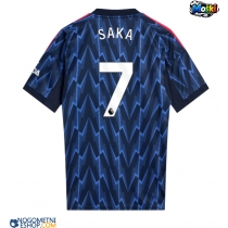 Moški Nogometni dresi Arsenal Bukayo Saka #7 Gostujoči 2025-26 Kratek Rokav